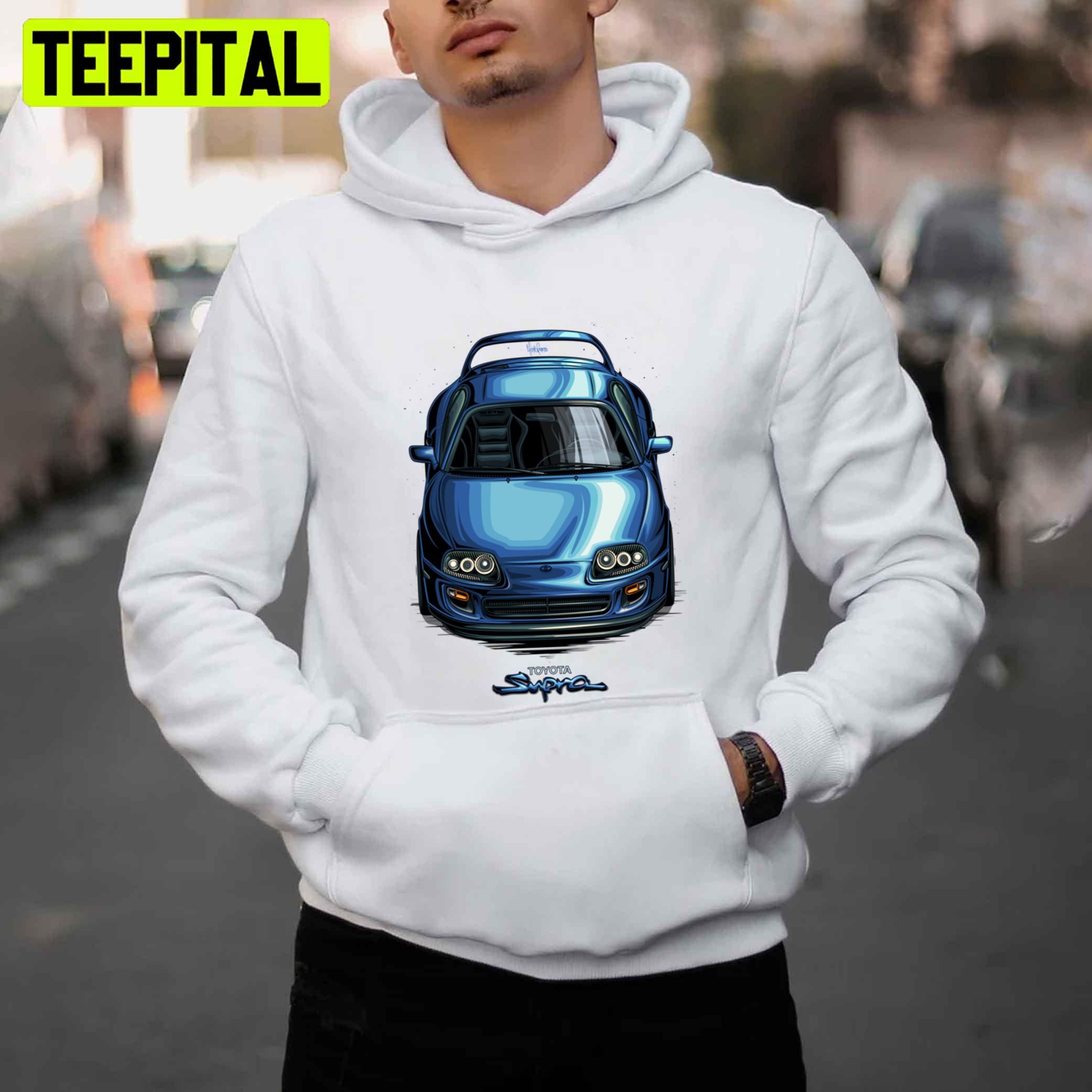 Toyota Supra Mk4 2jz Blue Unisex T-Shirt Toyota Supra Mk4 2jz Blue Unisex T-Shirt