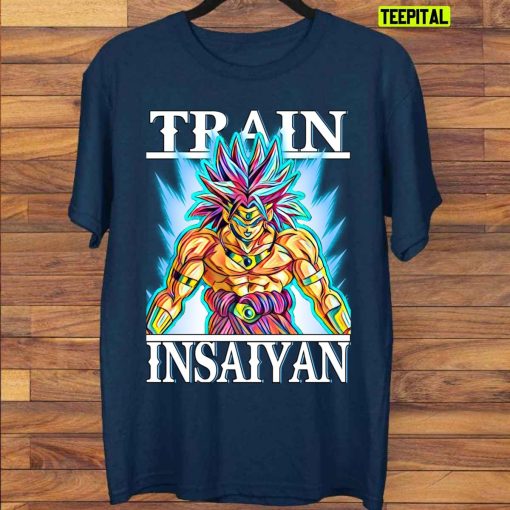 Train Insaiyan Z Broly Controlled Super Saiyan Unisex T-Shirt