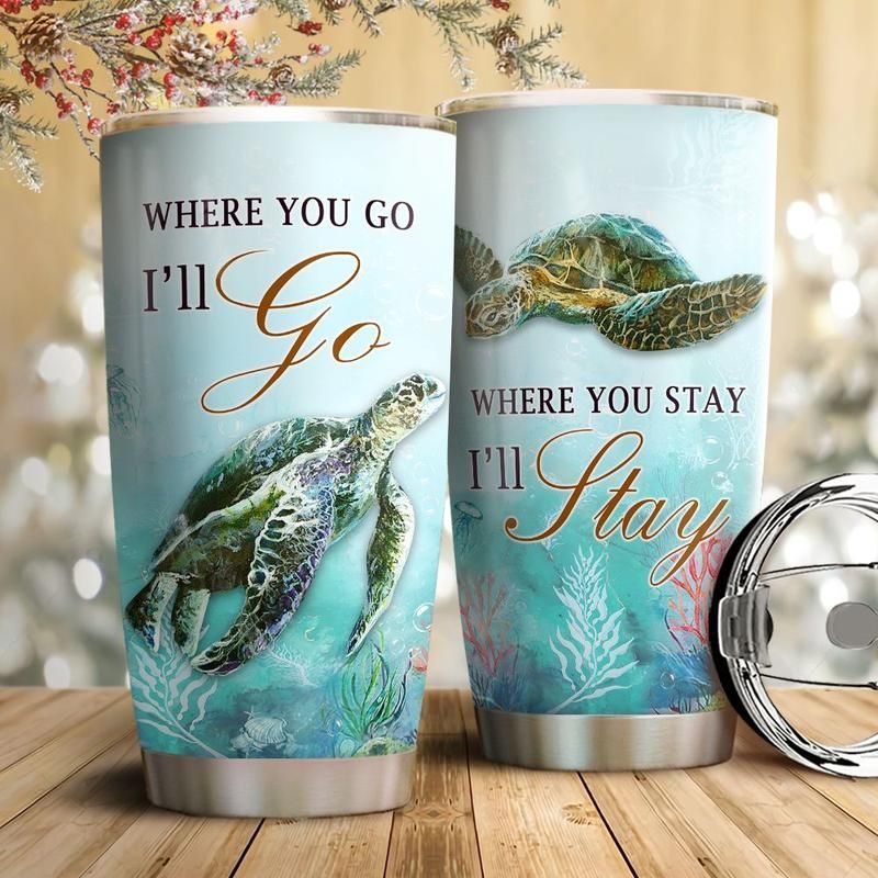 Turtle Couple Stainless Steel Cup Turtle Couple Stainless Steel Cup