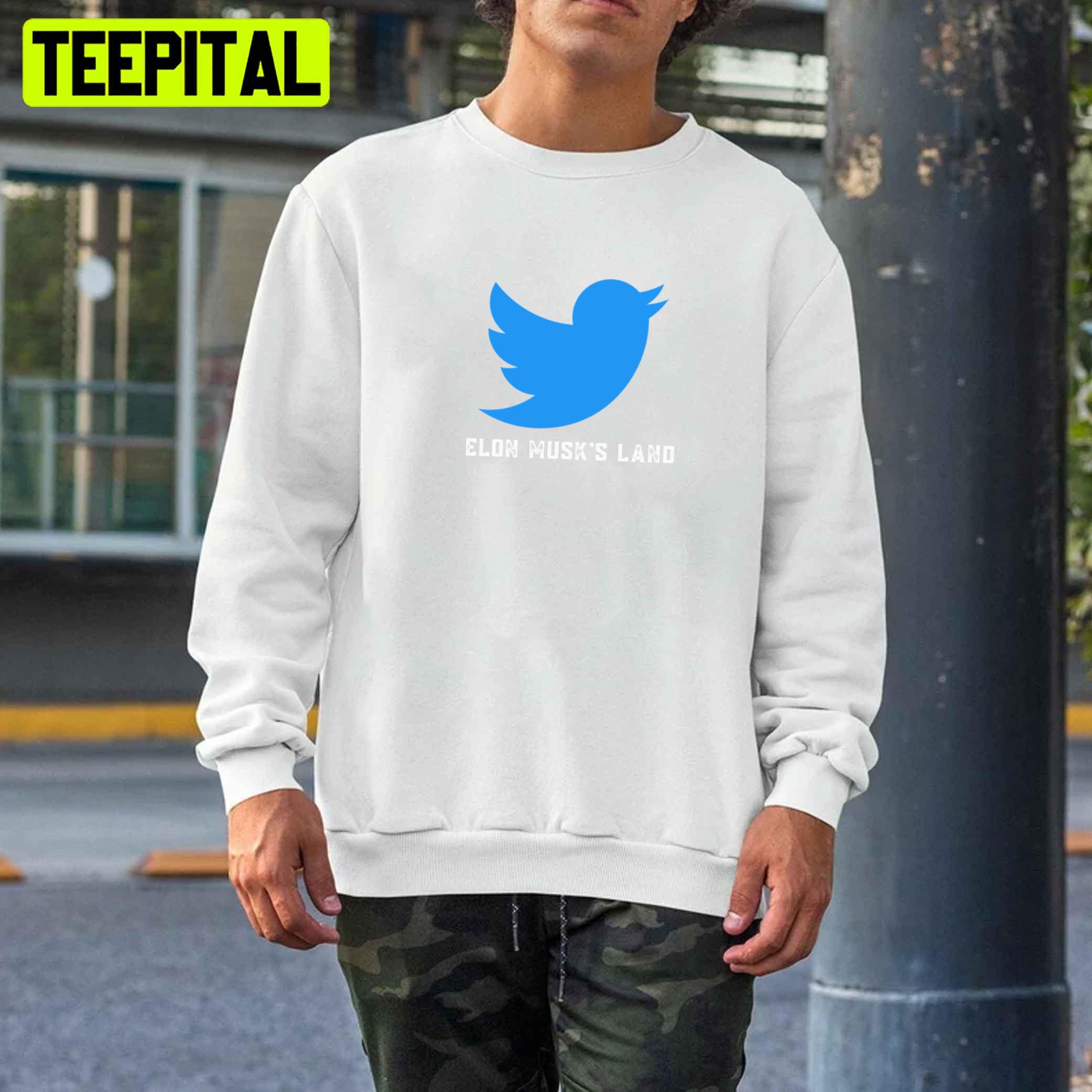 Twitter Elon Musk Land Unisex T-Shirt Twitter Elon Musk Land Unisex T-Shirt