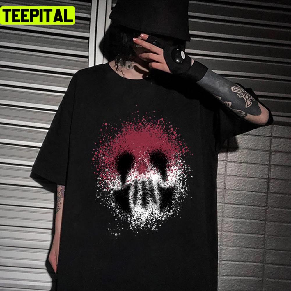 Vagabond Colored Skull Symbol Design Unisex T-Shirt Vagabond Colored Skull Symbol Design Unisex T-Shirt