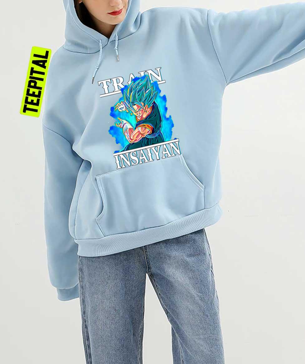 Vegetto Super Saiyan Blue Train Insaiyan Unisex T-Shirt Vegetto Super Saiyan Blue Train Insaiyan Unisex T-Shirt