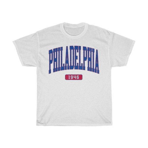 Vintage 1946 Philadelphia 76ers NBA Basketball Unisex T-Shirt