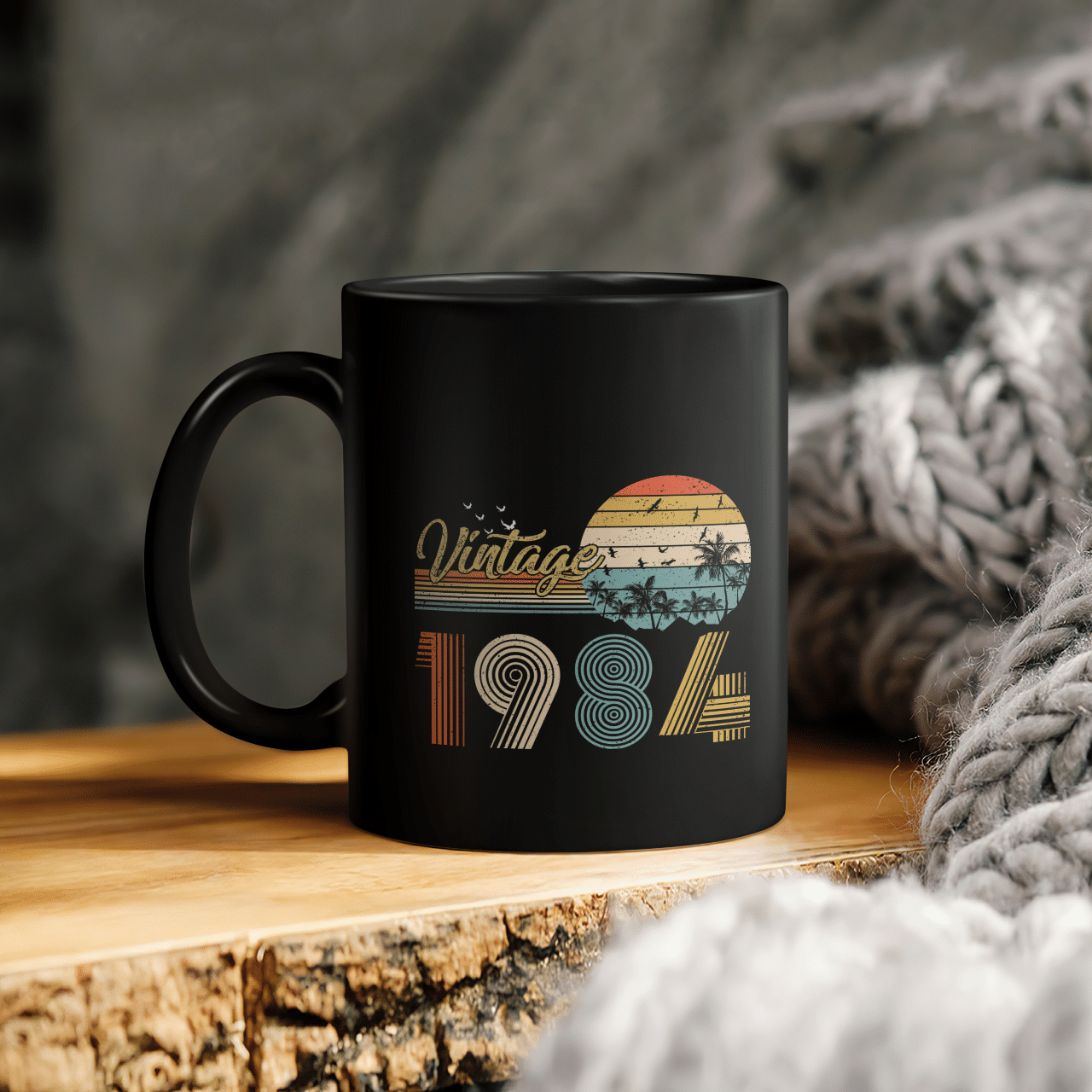 Vintage 1984 Ceramic Coffee Mug Vintage 1984 Ceramic Coffee Mug