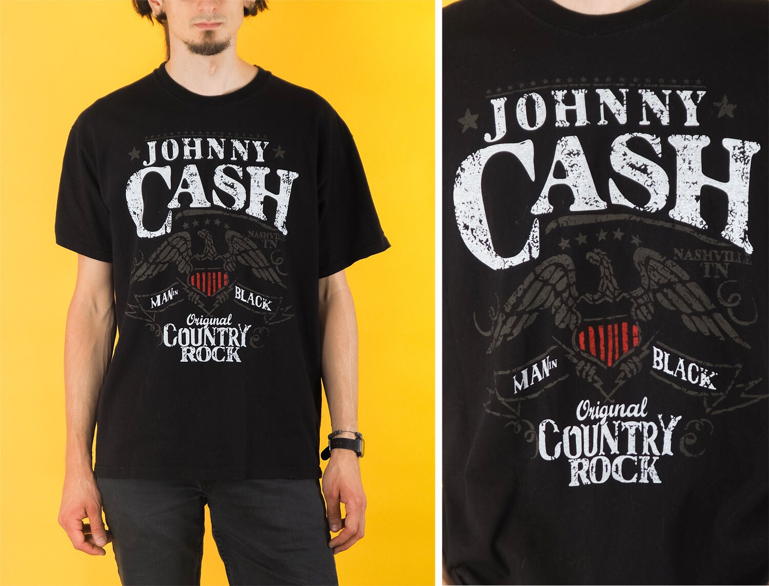 Vintage Johnny Cash Original Country Rock Unisex T-Shirt Vintage Johnny Cash Original Country Rock Unisex T-Shirt