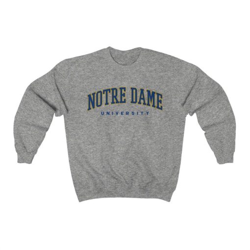 Vintage Notre Dame University Unisex Sweatshirt