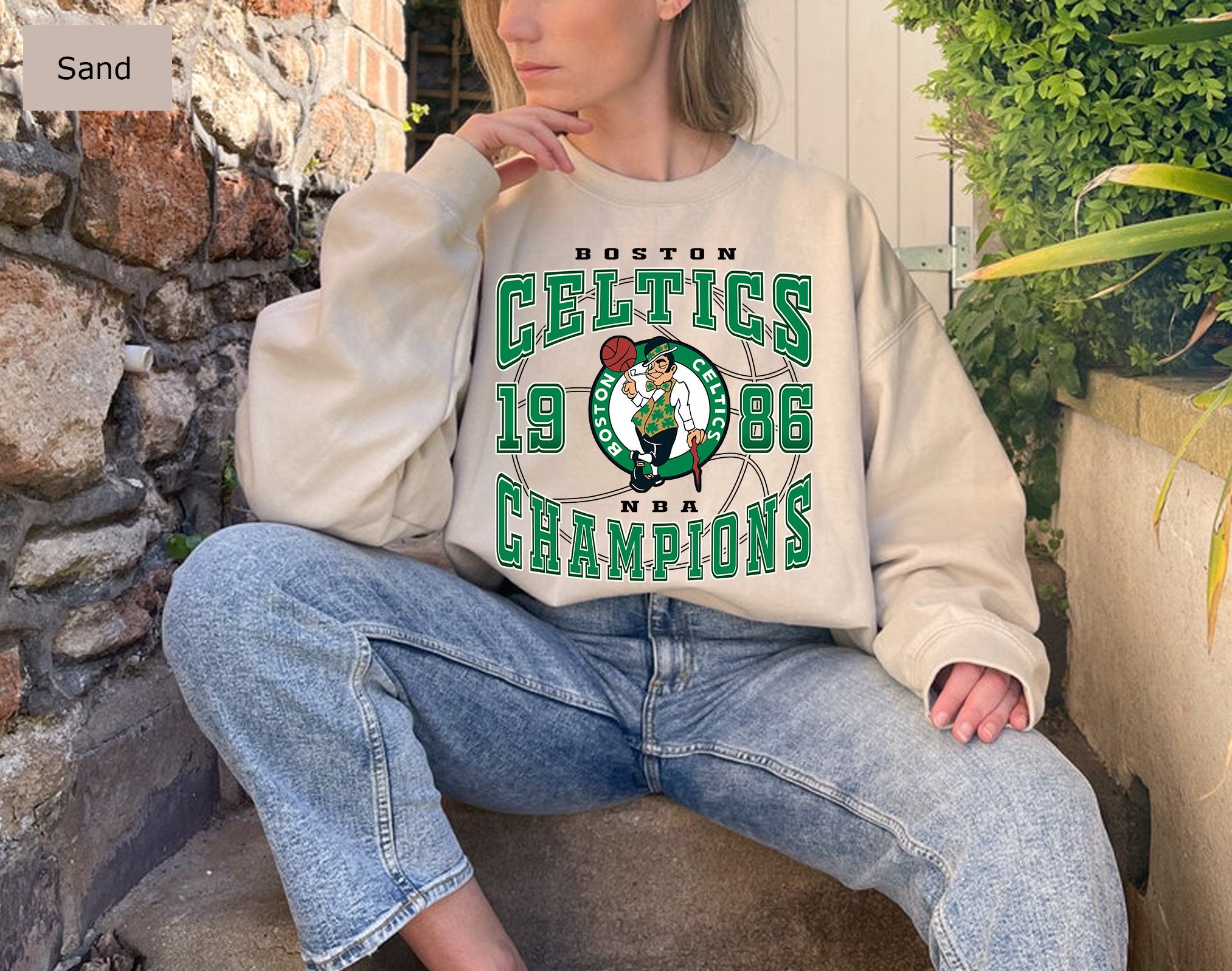 Vintage Style 1986 Champion Basketball Unisex Sweatshirt Vintage Style 1986 Champion Basketball Unisex Sweatshirt