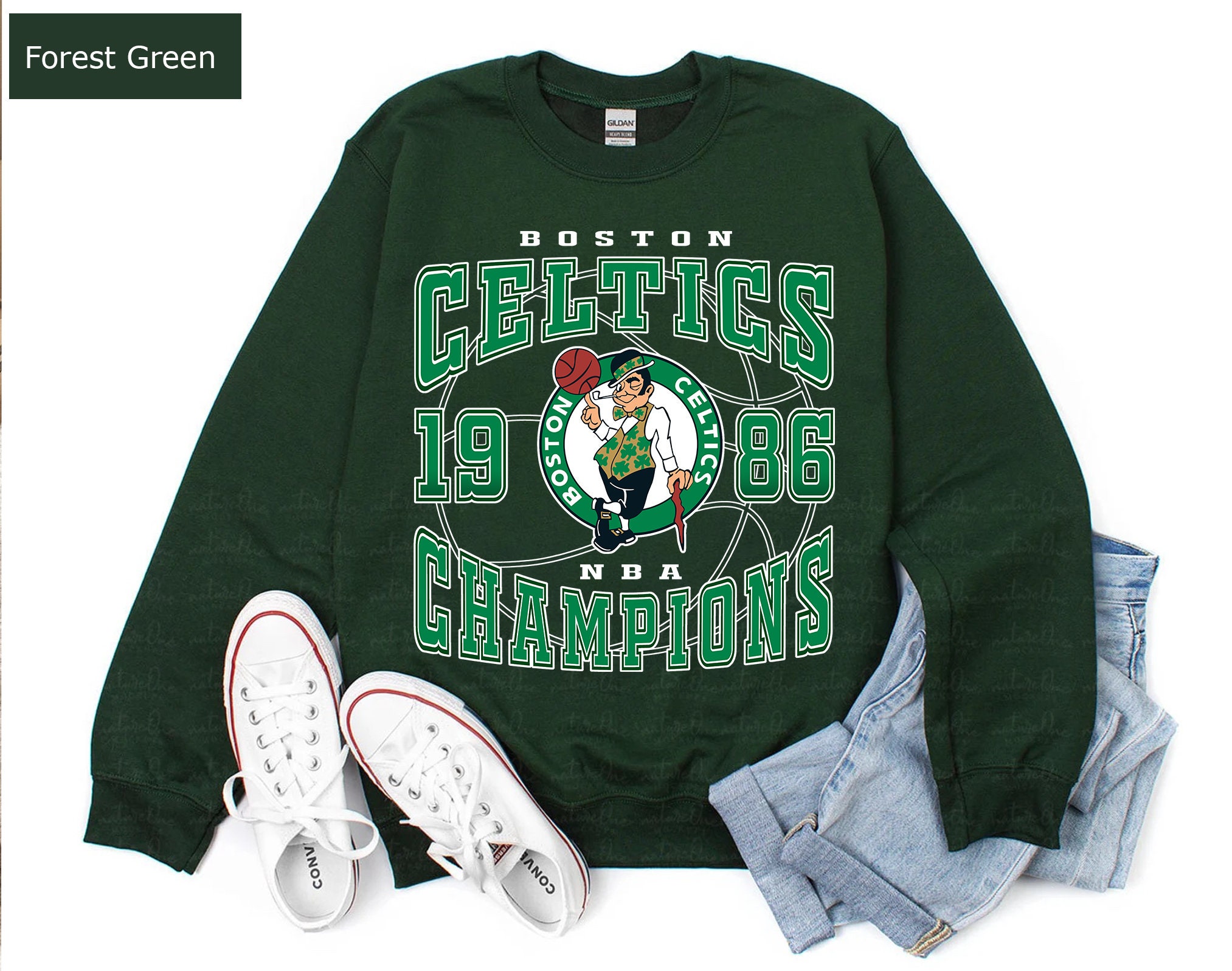 Vintage Style 1986 Champion Basketball Unisex Sweatshirt Vintage Style 1986 Champion Basketball Unisex Sweatshirt