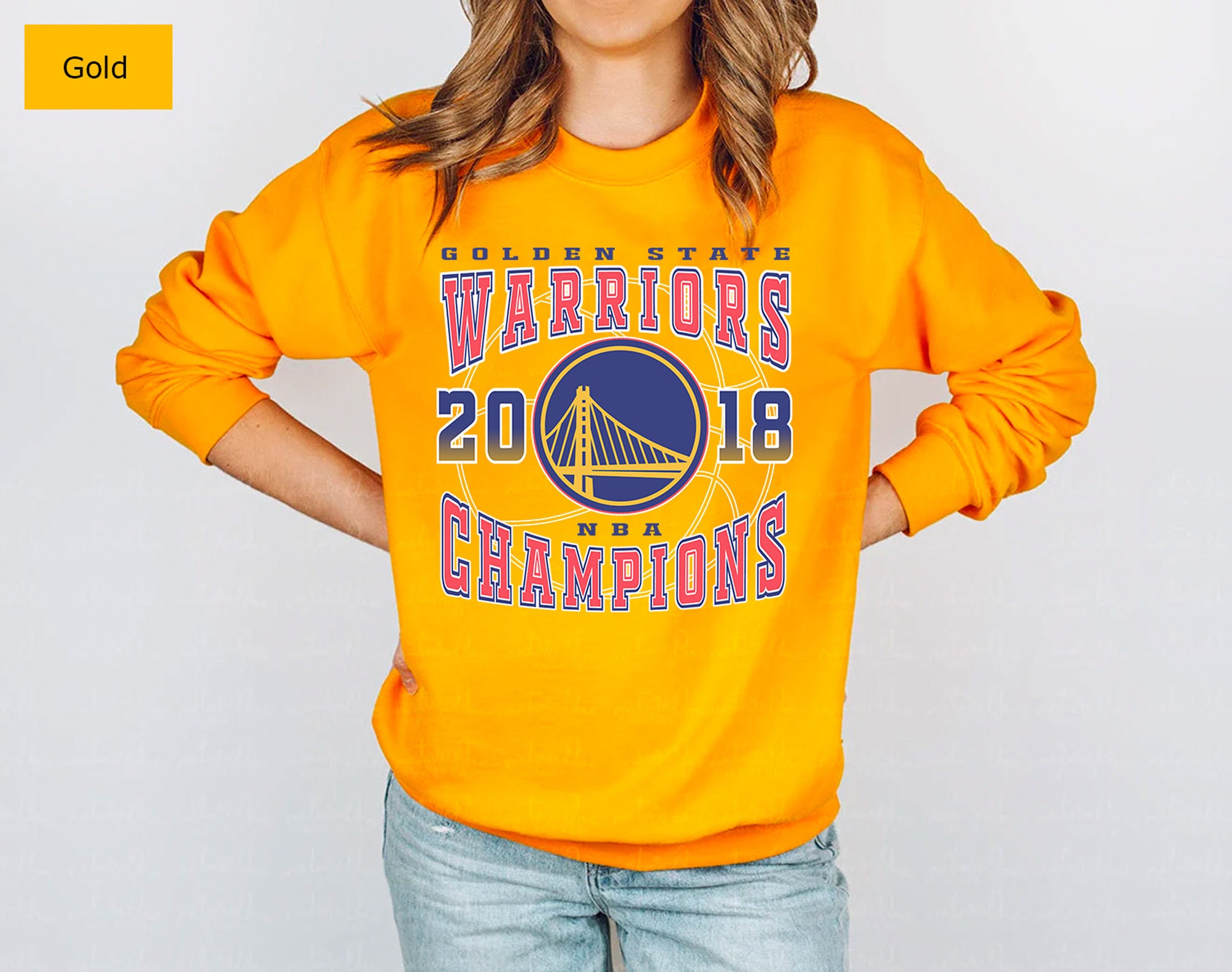 Vintage Style Golden State Warriors 2018 Basketball Unisex Sweatshirt Vintage Style Golden State Warriors 2018 Basketball Unisex Sweatshirt