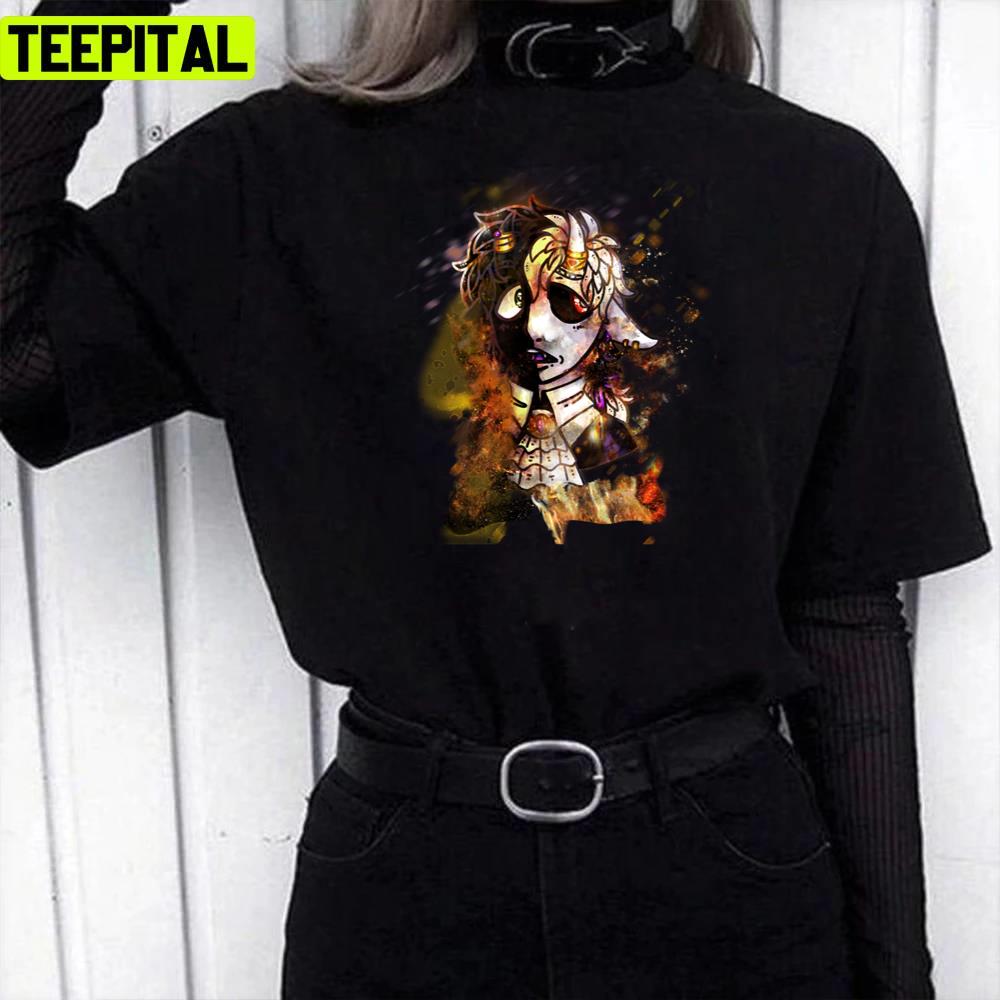 Watercolor Art Of Ranboo Design Unisex T-Shirt Watercolor Art Of Ranboo Design Unisex T-Shirt