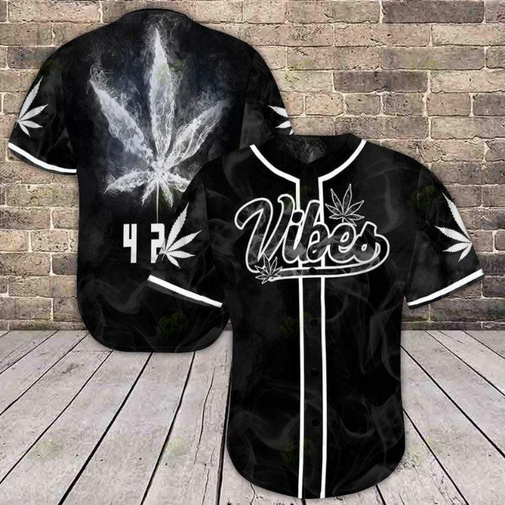 Weed 420 Vibes Personalized 3d Baseball Jersey Weed 420 Vibes Personalized 3d Baseball Jersey