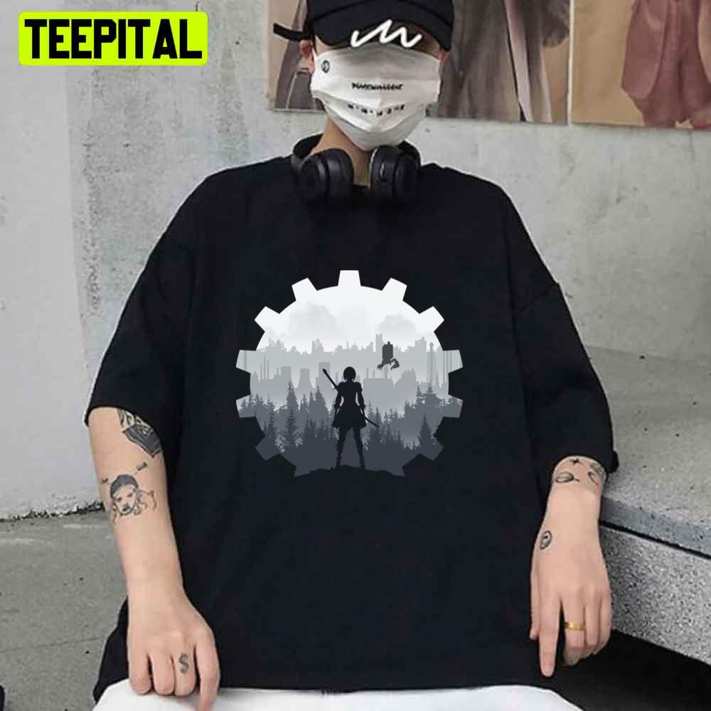 Weight Of The World NieR Automata Unisex T-Shirt Weight Of The World NieR Automata Unisex T-Shirt