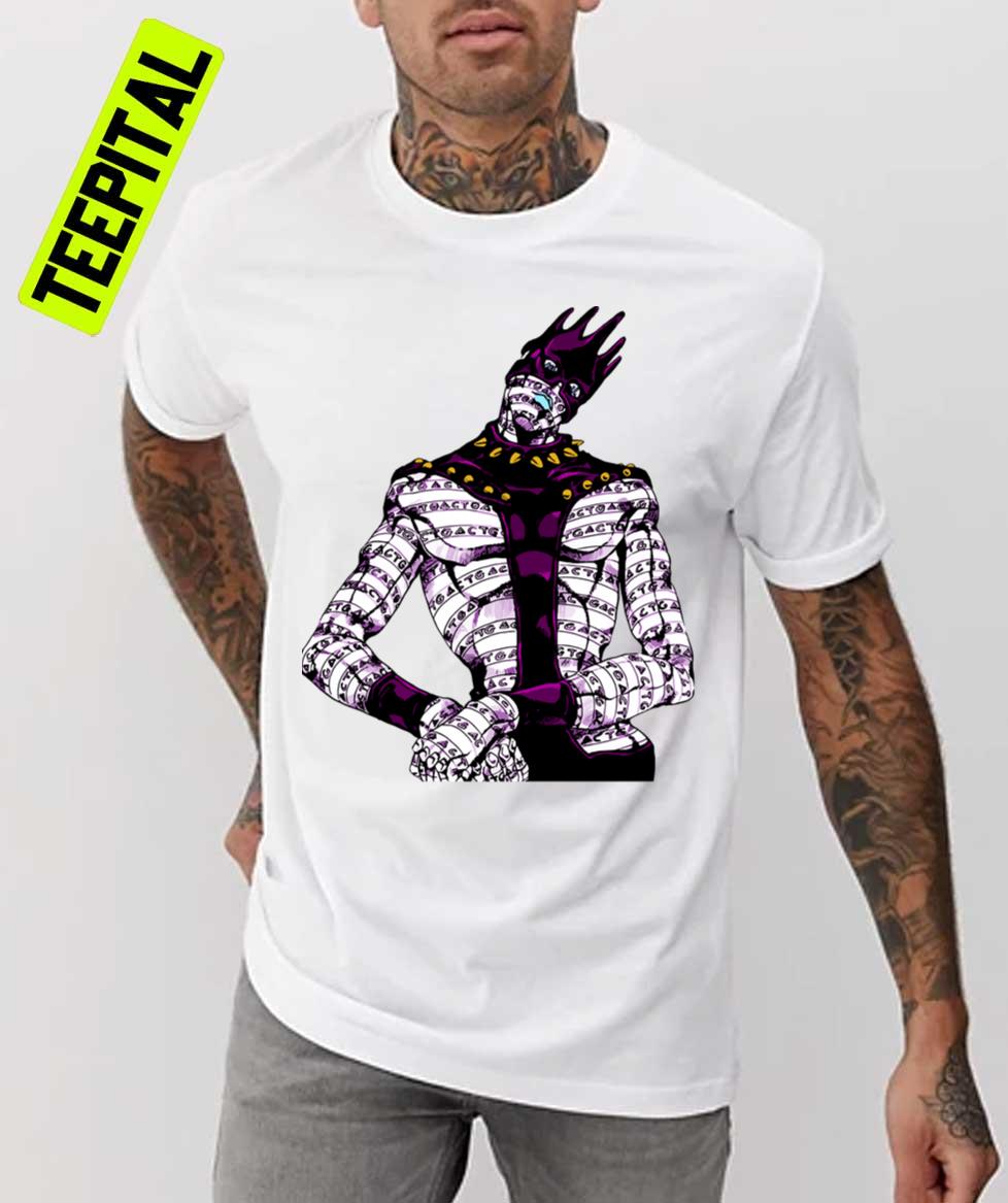 White Snake From Jojo's Bizzare Adventure Stone Ocean Unisex T-Shirt White Snake From Jojo's Bizzare Adventure Stone Ocean Unisex T-Shirt