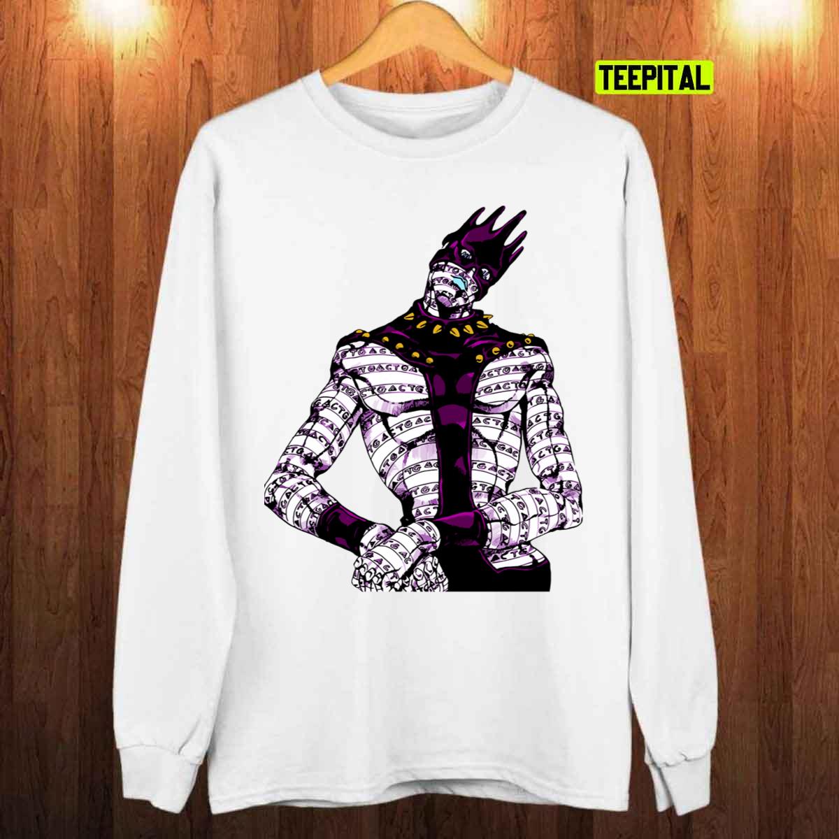 White Snake From Jojo's Bizzare Adventure Stone Ocean Unisex T-Shirt White Snake From Jojo's Bizzare Adventure Stone Ocean Unisex T-Shirt