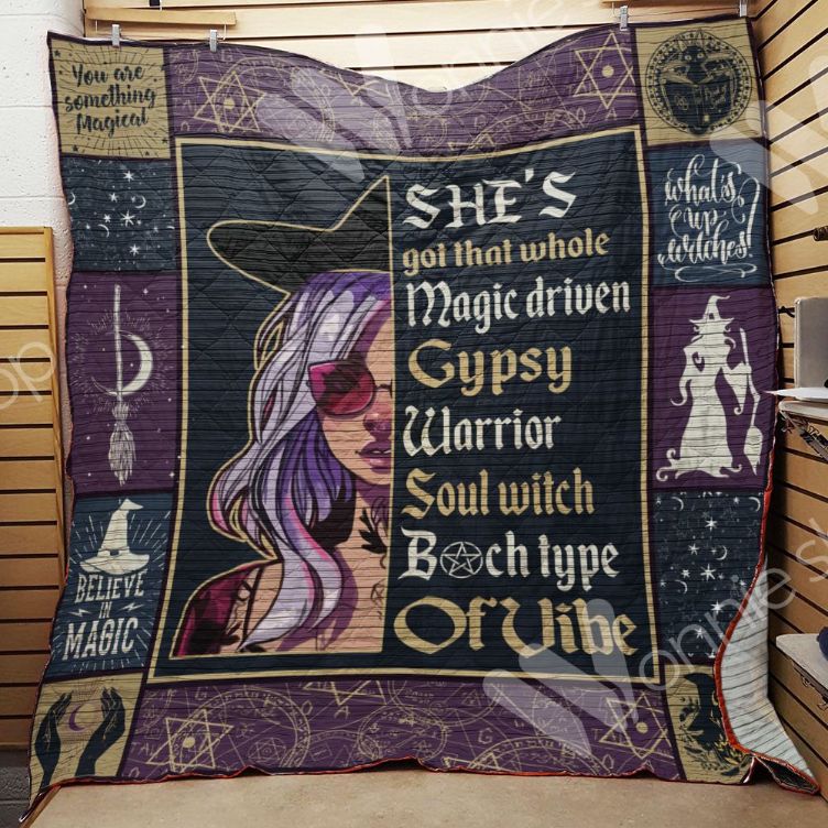 Witch You Are Something Magical Quilt Blanket Witch You Are Something Magical Quilt Blanket