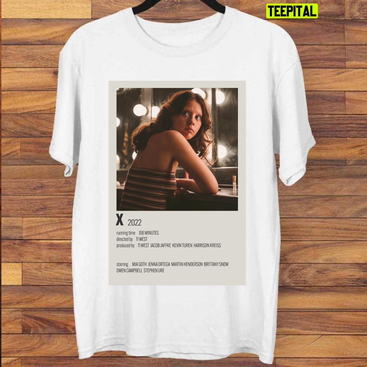 X Movie Alternative Minimalist Polaroid Unisex T-Shirt X Movie Alternative Minimalist Polaroid Unisex T-Shirt