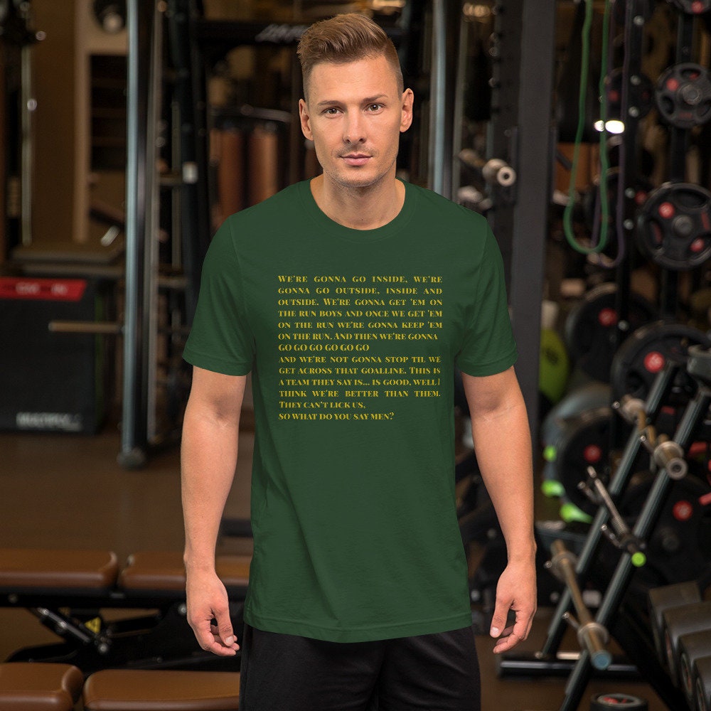 Yellow Text Notre Dame Football Unisex T-Shirt Yellow Text Notre Dame Football Unisex T-Shirt