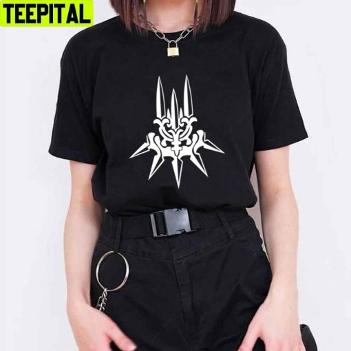 Yorha White Insignia Corner Print NieR Automata Unisex T-Shirt