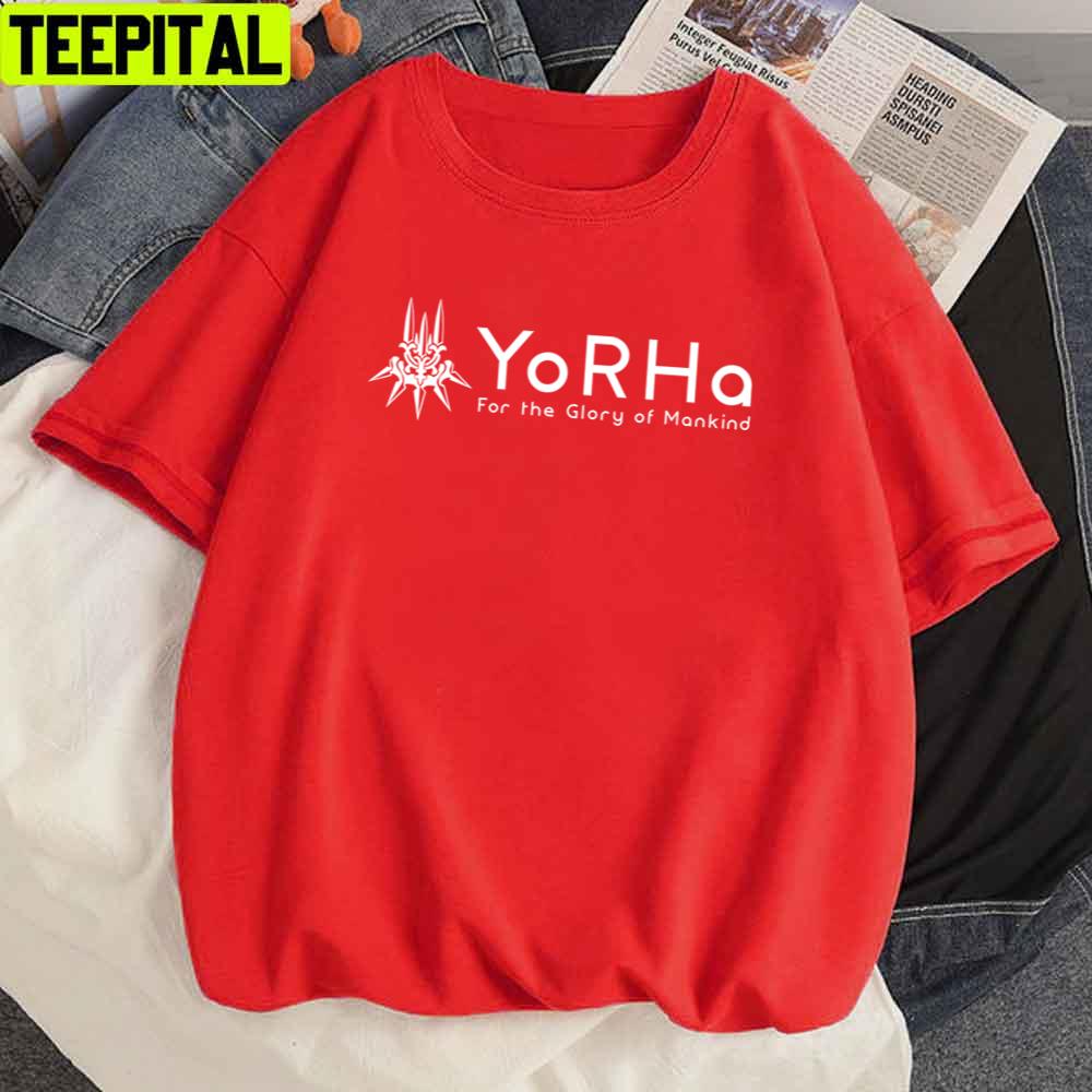 Yorha White NieR Automata Unisex T-Shirt Yorha White NieR Automata Unisex T-Shirt