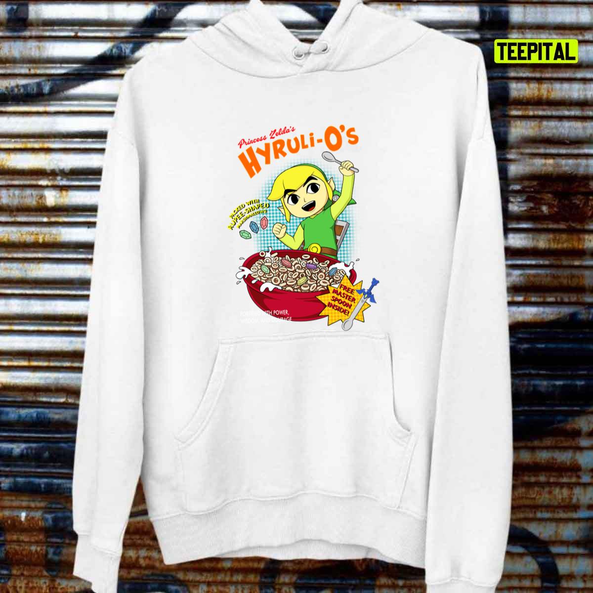 Zelda Hyrule Cereal Box Unisex T-Shirt Zelda Hyrule Cereal Box Unisex T-Shirt