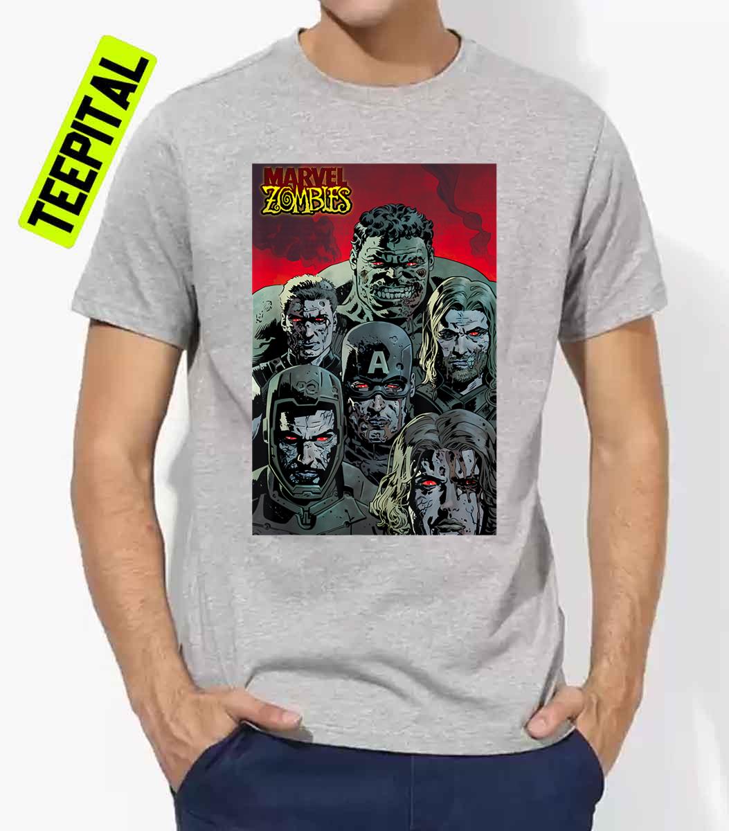 Zombies Aven Zombie Group Shot Unisex T-Shirt Zombies Aven Zombie Group Shot Unisex T-Shirt
