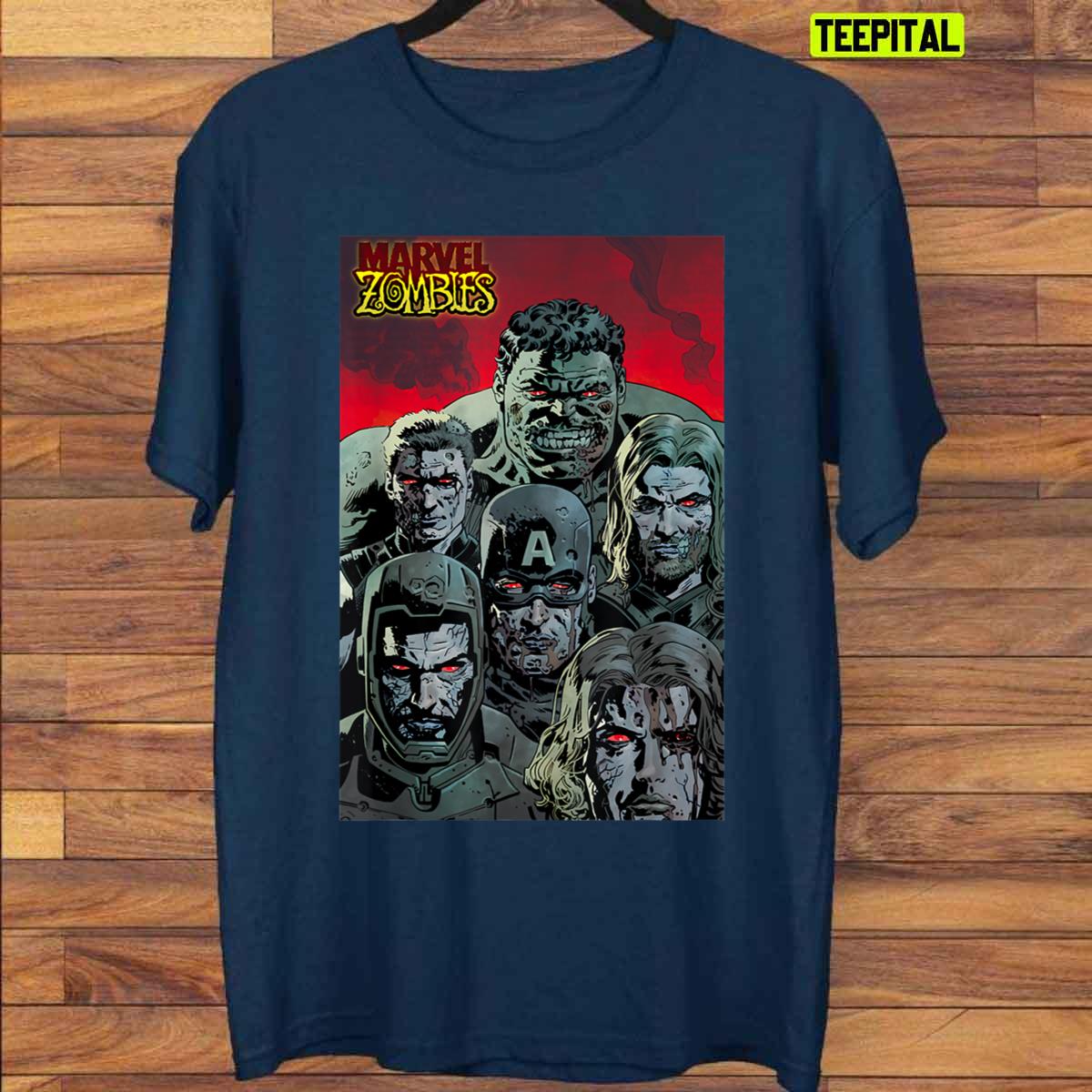 Zombies Aven Zombie Group Shot Unisex T-Shirt Zombies Aven Zombie Group Shot Unisex T-Shirt
