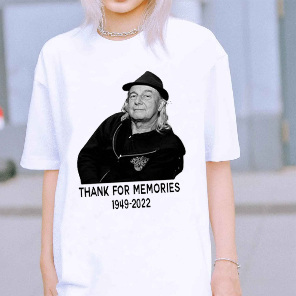Thank For Memories 1949 2022 Rip Alan White Unisex T-Shirt Thank For Memories 1949 2022 Rip Alan White Unisex T-Shirt