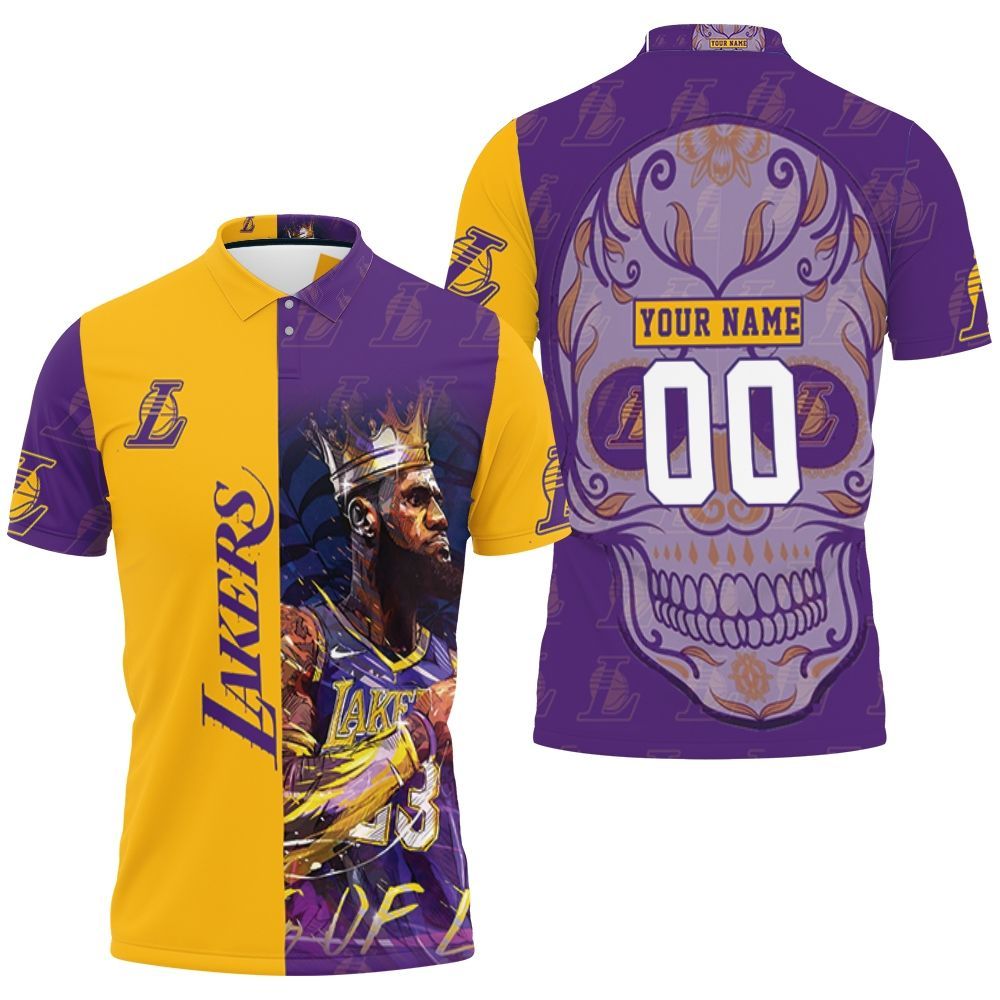 23 Lebron James Los Angeles Lakers Nba Western Conference Skull Logo Personalized Polo Shirt All Over Print Shirt 3d T-shirt 23 Lebron James Los Angeles Lakers Nba Western Conference Skull Logo Personalized Polo Shirt All Over Print Shirt 3d T-shirt