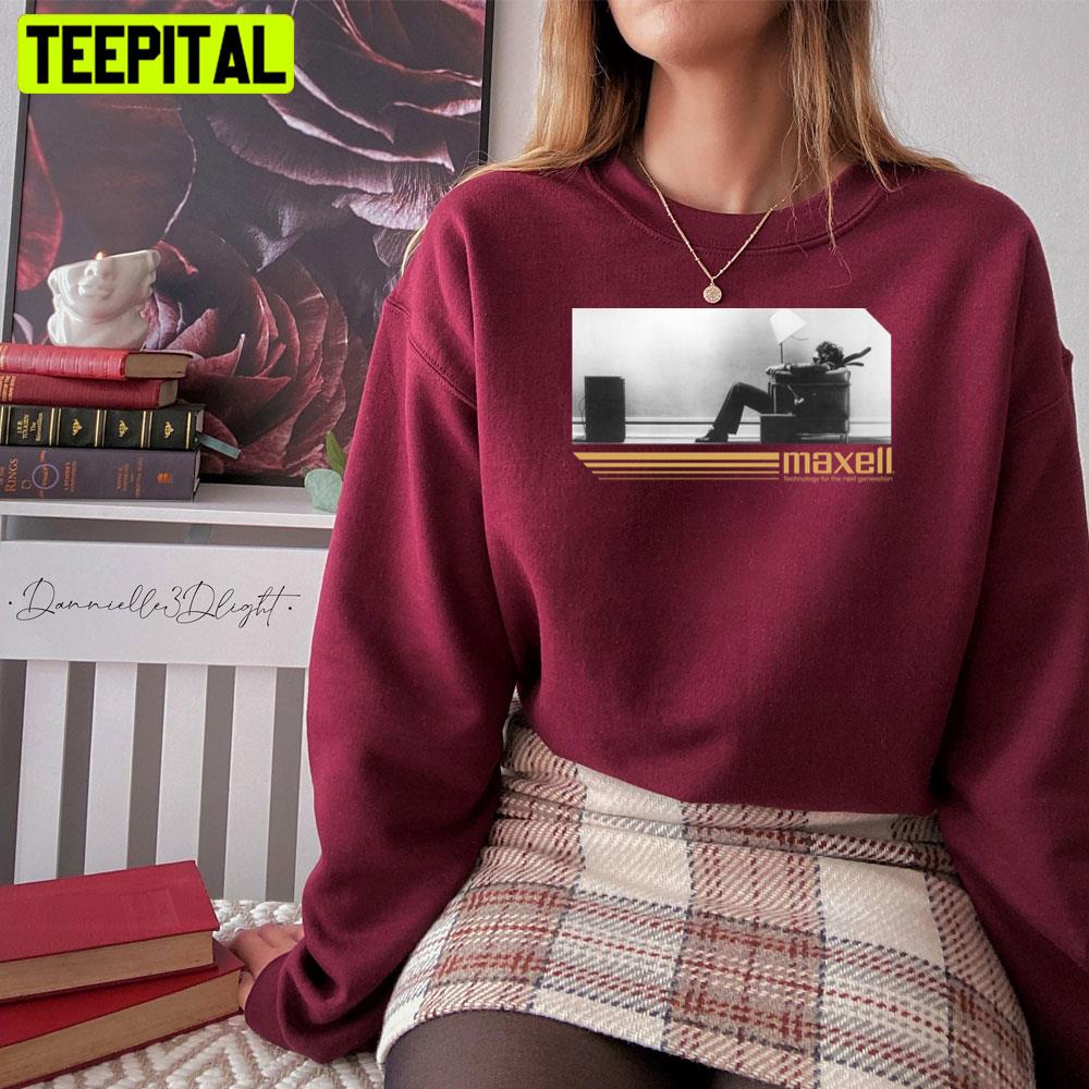 80's Retro Cassette Maxell Technology For The Next Generation Unisex Sweatshirt 80's Retro Cassette Maxell Technology For The Next Generation Unisex Sweatshirt