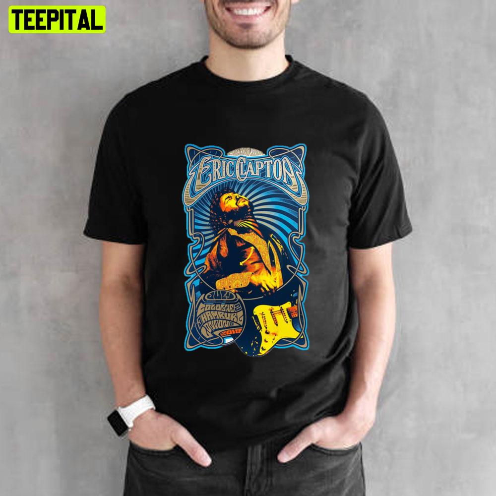 80's Retro Eric Clapton Unisex T-Shirt 80's Retro Eric Clapton Unisex T-Shirt