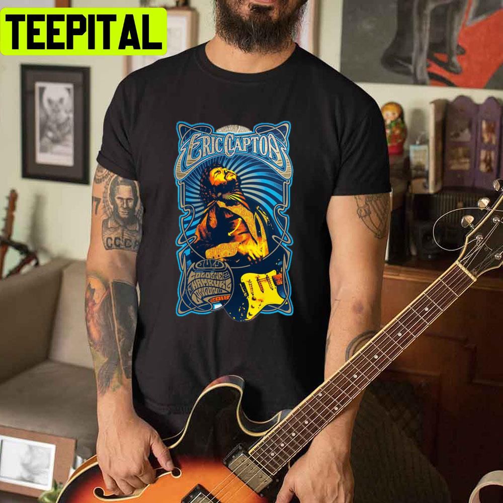 80's Retro Eric Clapton Unisex T-Shirt 80's Retro Eric Clapton Unisex T-Shirt