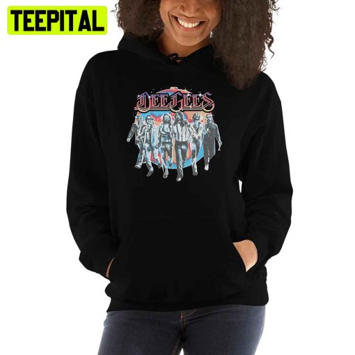 80s Vintage Dee Gees Disco Ball Logo Unisex T-Shirt