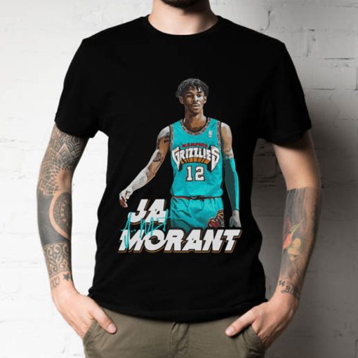 80s Vintage Ja Morant 12 Memphis Grizzlies Basketball Unisex T-Shirt