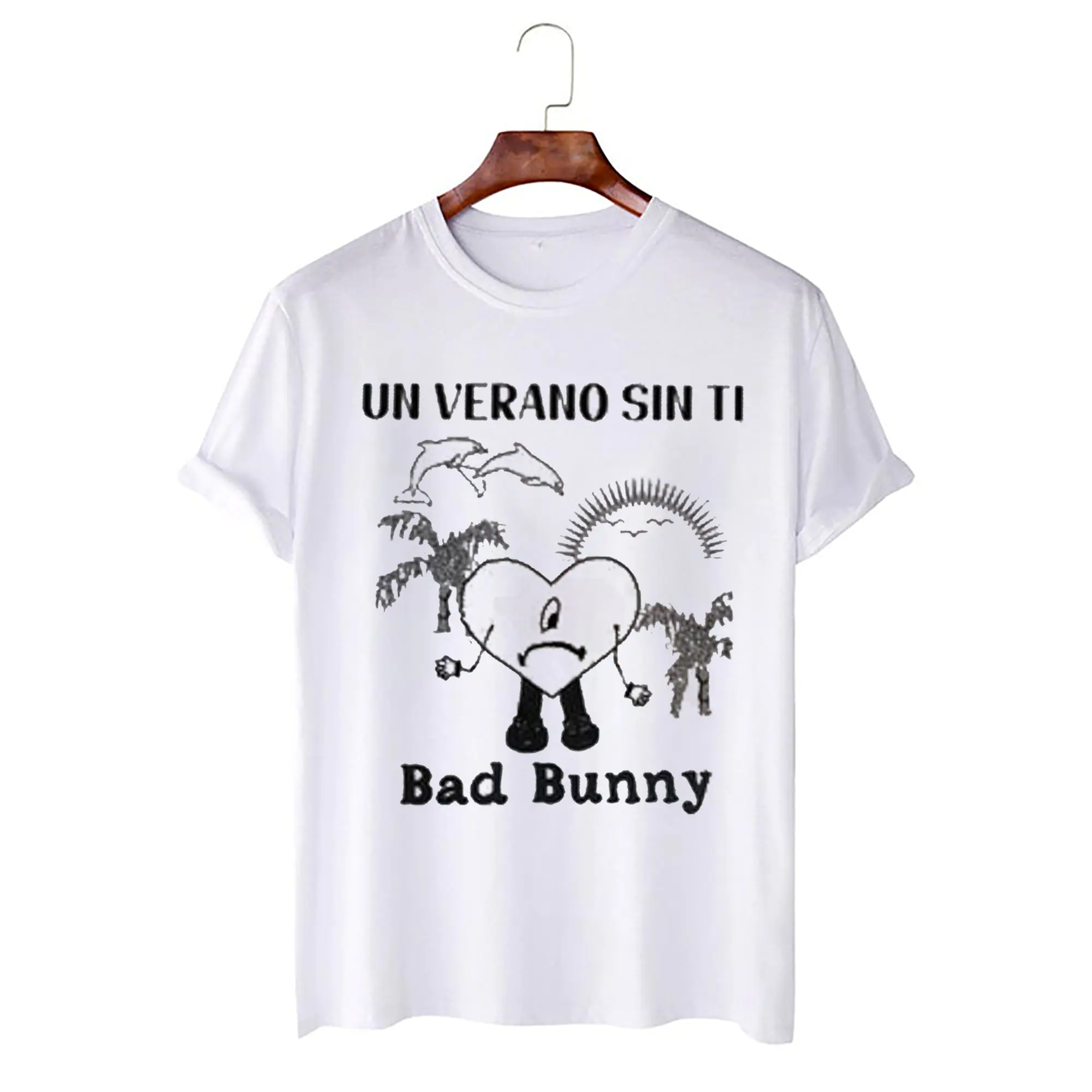New Song Sad Heart Un Verano Sin Ti The Rapper Bad Bunny Sweatshirt New Song Sad Heart Un Verano Sin Ti The Rapper Bad Bunny Sweatshirt