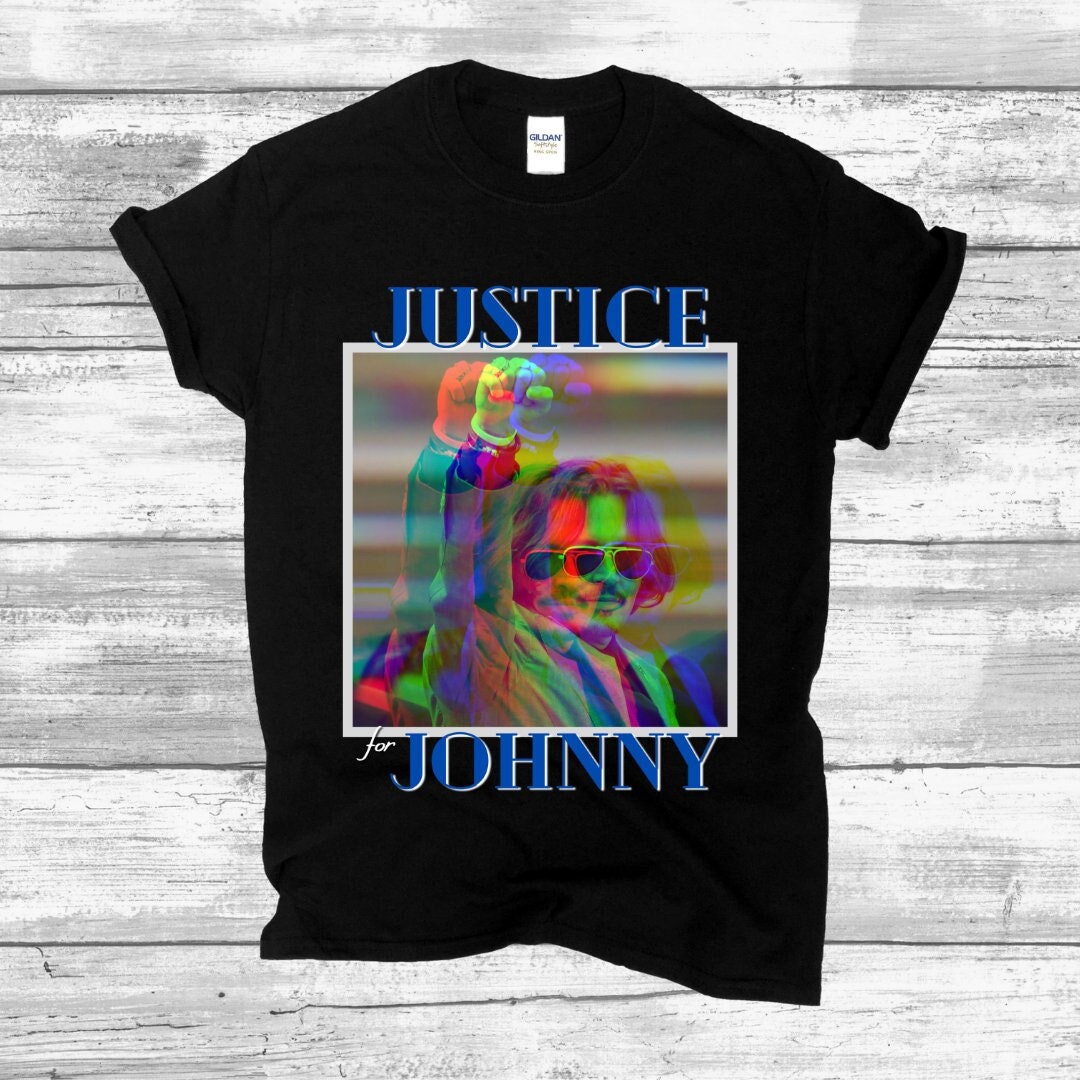 Retro Vintage Justice for Johnny Fuck Amber Unisex T-Shirt Retro Vintage Justice for Johnny Fuck Amber Unisex T-Shirt