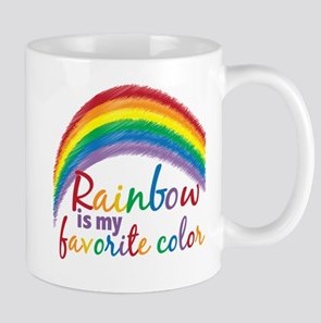 Rainbow Is My Favorite Color 1984 Rainbow Mug Rainbow Is My Favorite Color 1984 Rainbow Mug