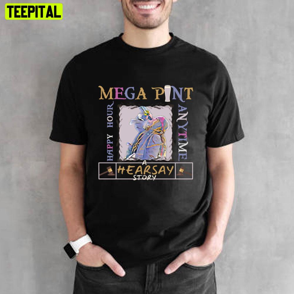 Retro Mega Pint Hearsay Story Happy Hour Anytime Unisex Sweatshirt Retro Mega Pint Hearsay Story Happy Hour Anytime Unisex Sweatshirt