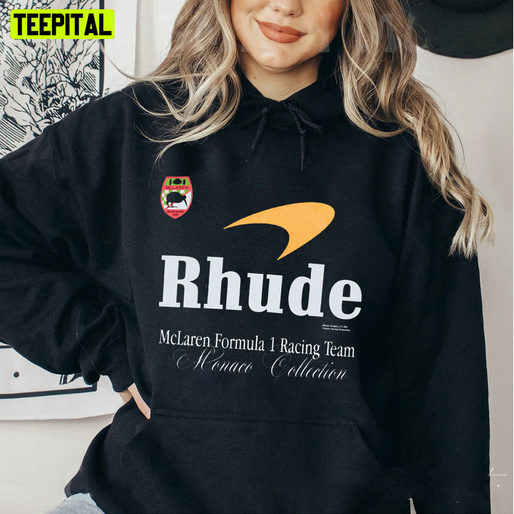 Rhude x McLaren Logo Unisex Hoodie Rhude x McLaren Logo Unisex Hoodie