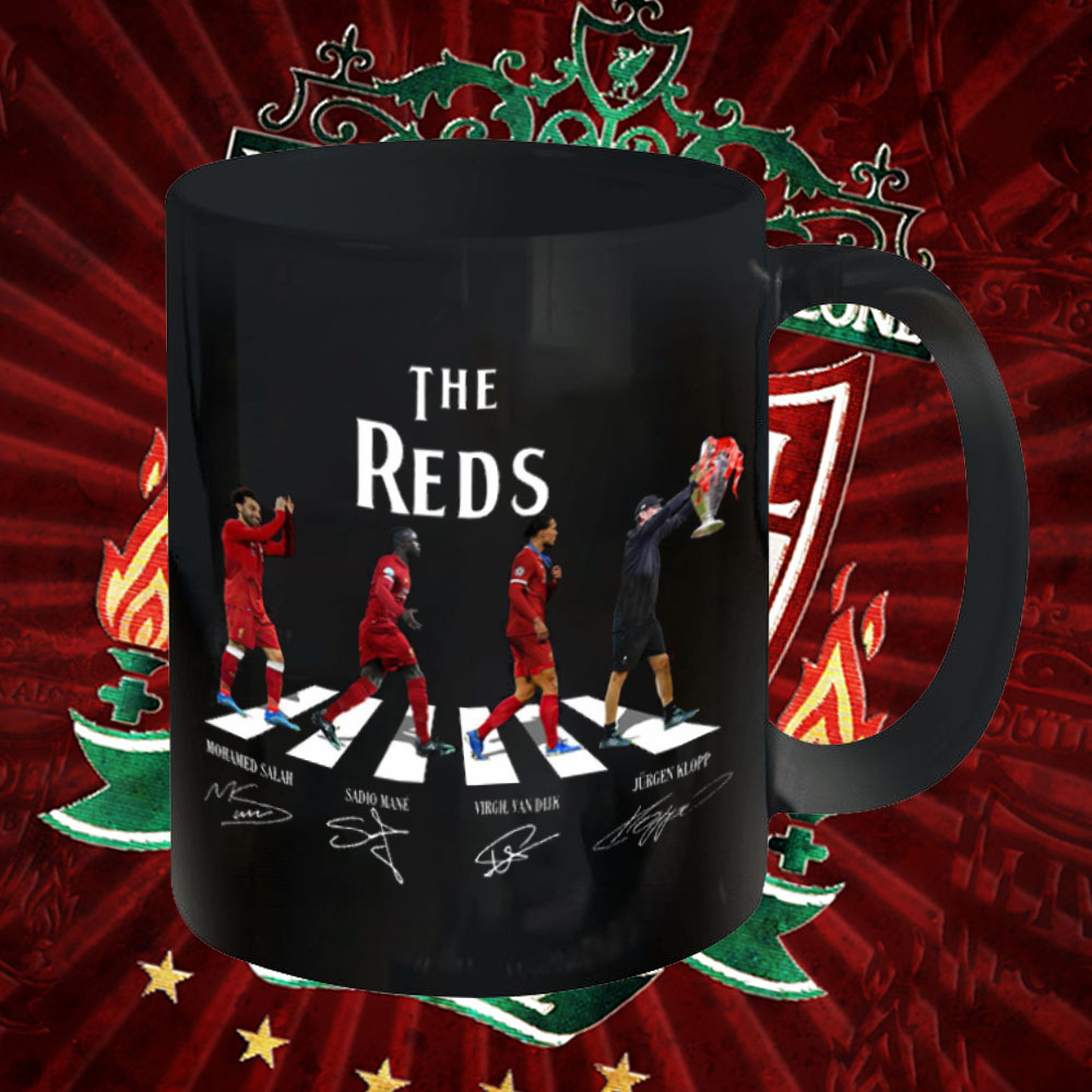 The Reds Liverpool Abbey Road Signature Mug The Reds Liverpool Abbey Road Signature Mug
