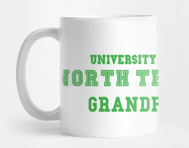Univesity Of North Texas Grandpa Mug Univesity Of North Texas Grandpa Mug