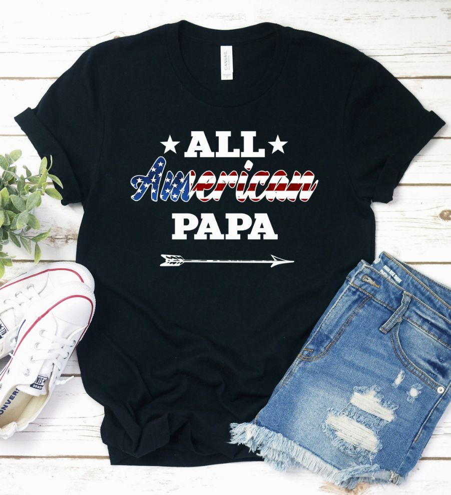 All American Papa Shirt All American Papa Shirt