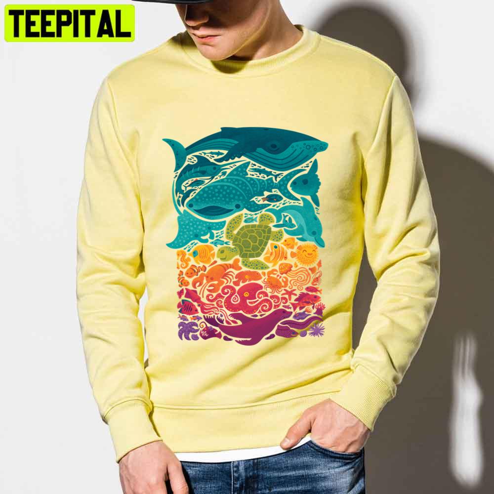 Aquatic Spectrum Unisex T-Shirt Aquatic Spectrum Unisex T-Shirt