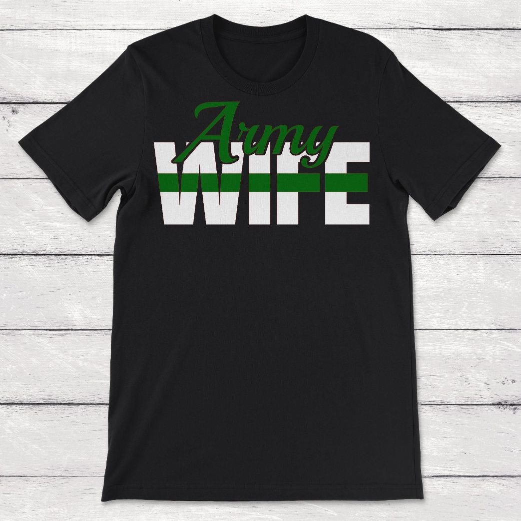 Army Wife United States Armed Forces Unisex T-Shirt Army Wife United States Armed Forces Unisex T-Shirt