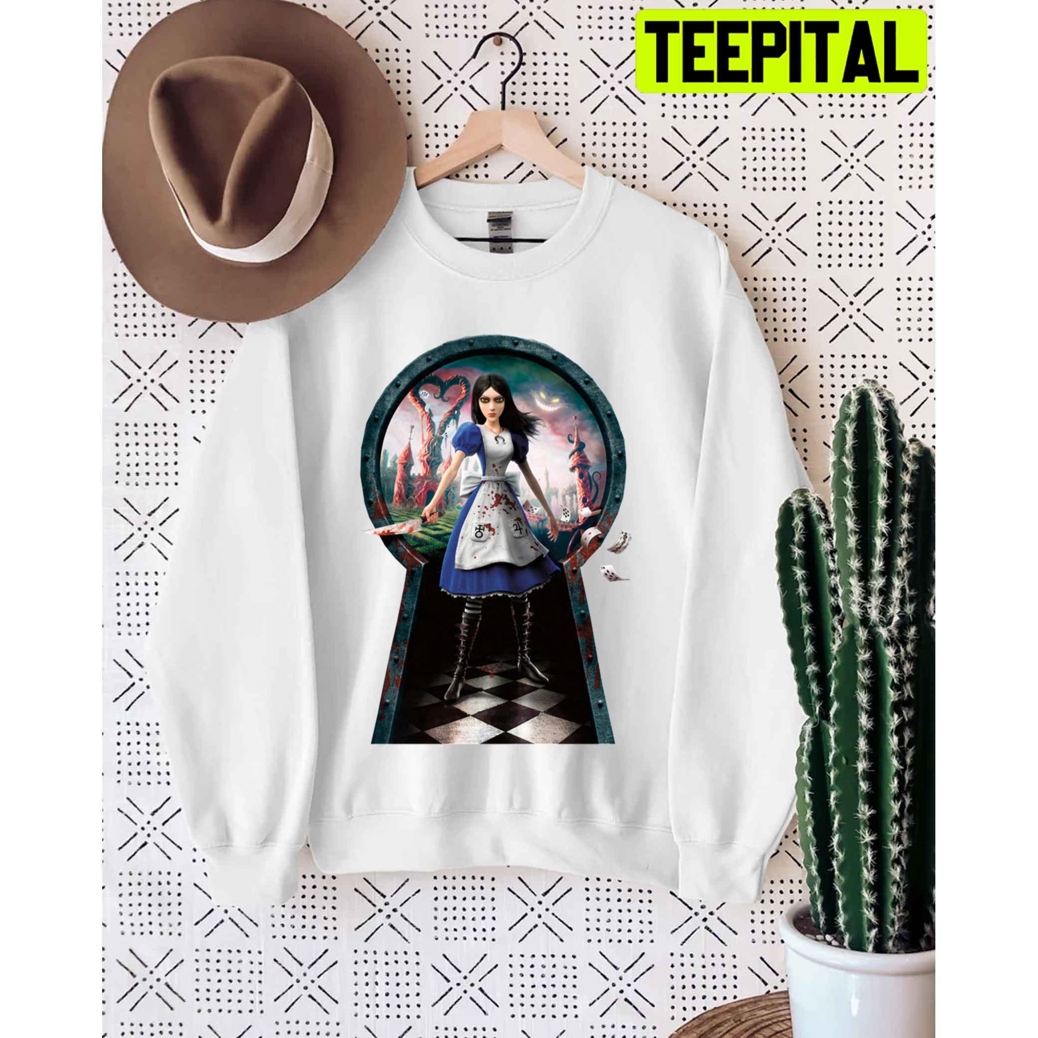Art Alice Madness Returns Unisex T-Shirt Art Alice Madness Returns Unisex T-Shirt