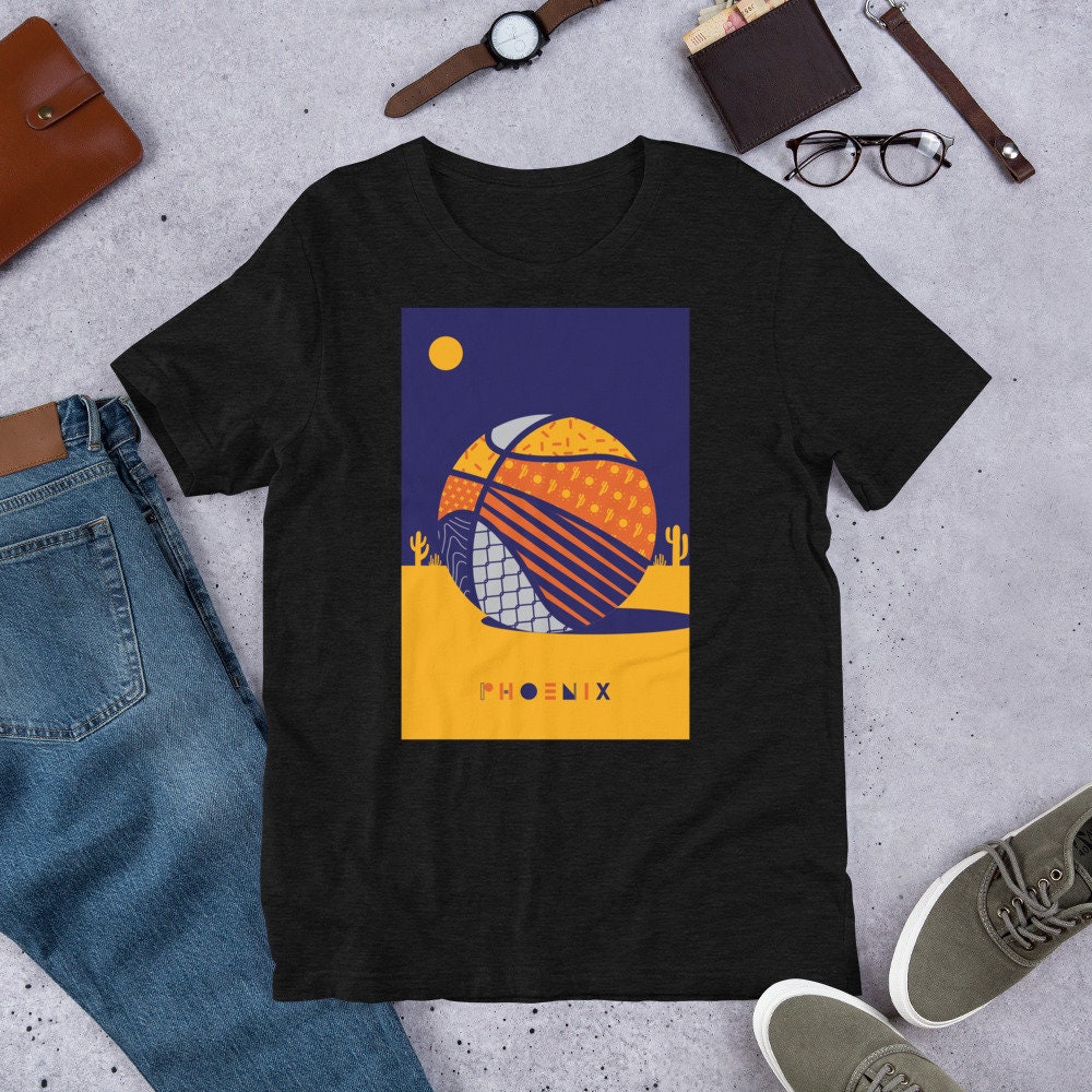 Art Graphic Phoenix Tee Basketball Unisex T-Shirt Art Graphic Phoenix Tee Basketball Unisex T-Shirt