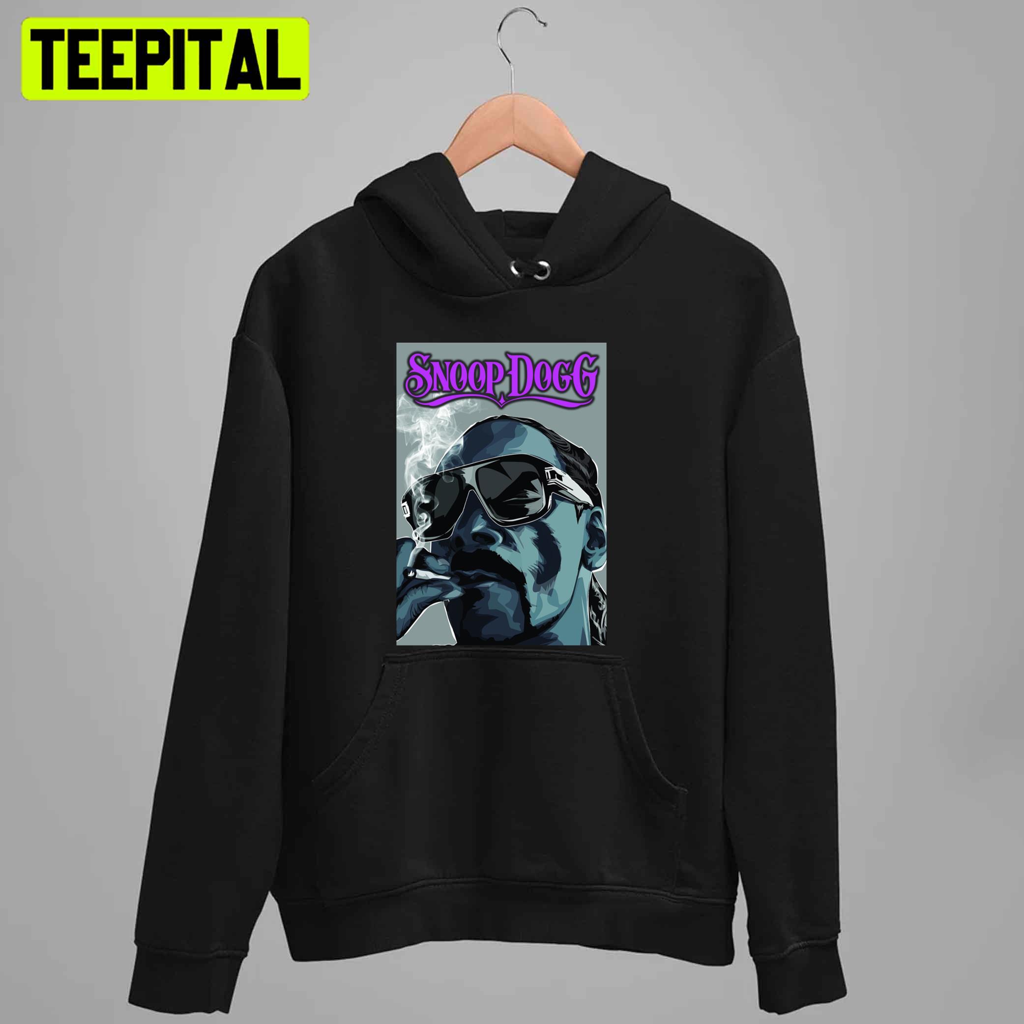 Art Smoking Gllases Snoop Dogg Rapper Unisex T-Shirt Art Smoking Gllases Snoop Dogg Rapper Unisex T-Shirt