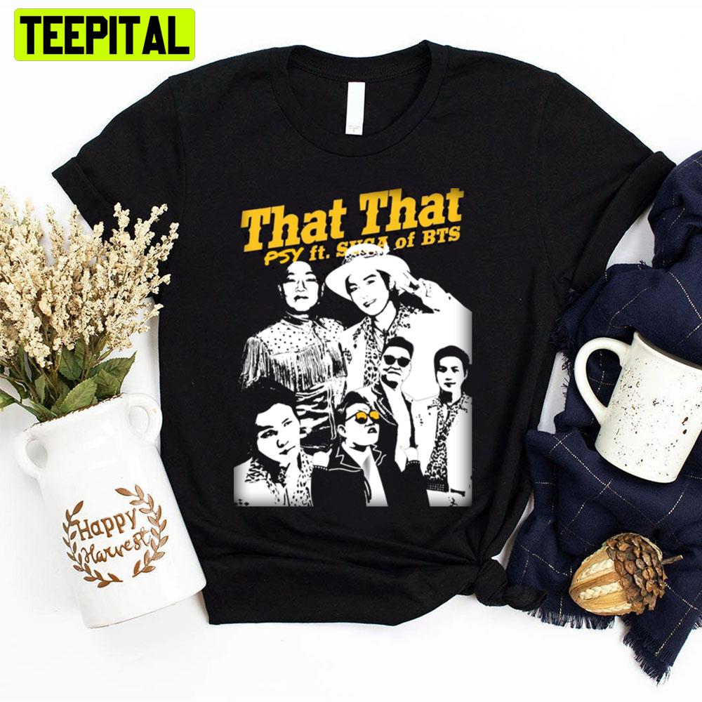 Art That That Prod And Ft Suga Of Bts Unisex T-Shirt Art That That Prod And Ft Suga Of Bts Unisex T-Shirt
