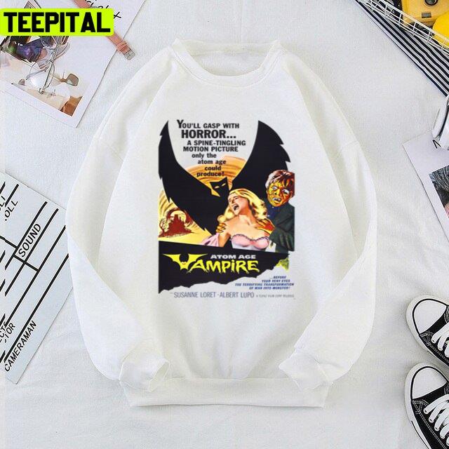 Atom Age Vampire Retro Movie 90s Unisex T-Shirt Atom Age Vampire Retro Movie 90s Unisex T-Shirt