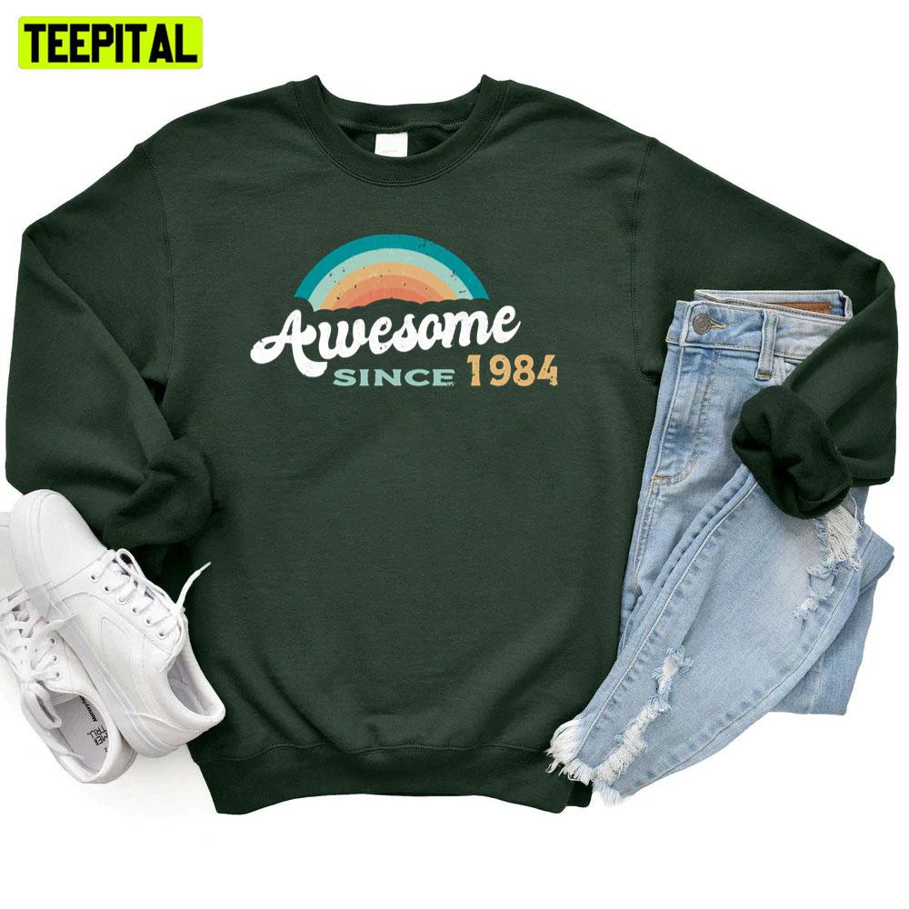 Awesome Since 1984 Vintage Unisex T-Shirt Awesome Since 1984 Vintage Unisex T-Shirt