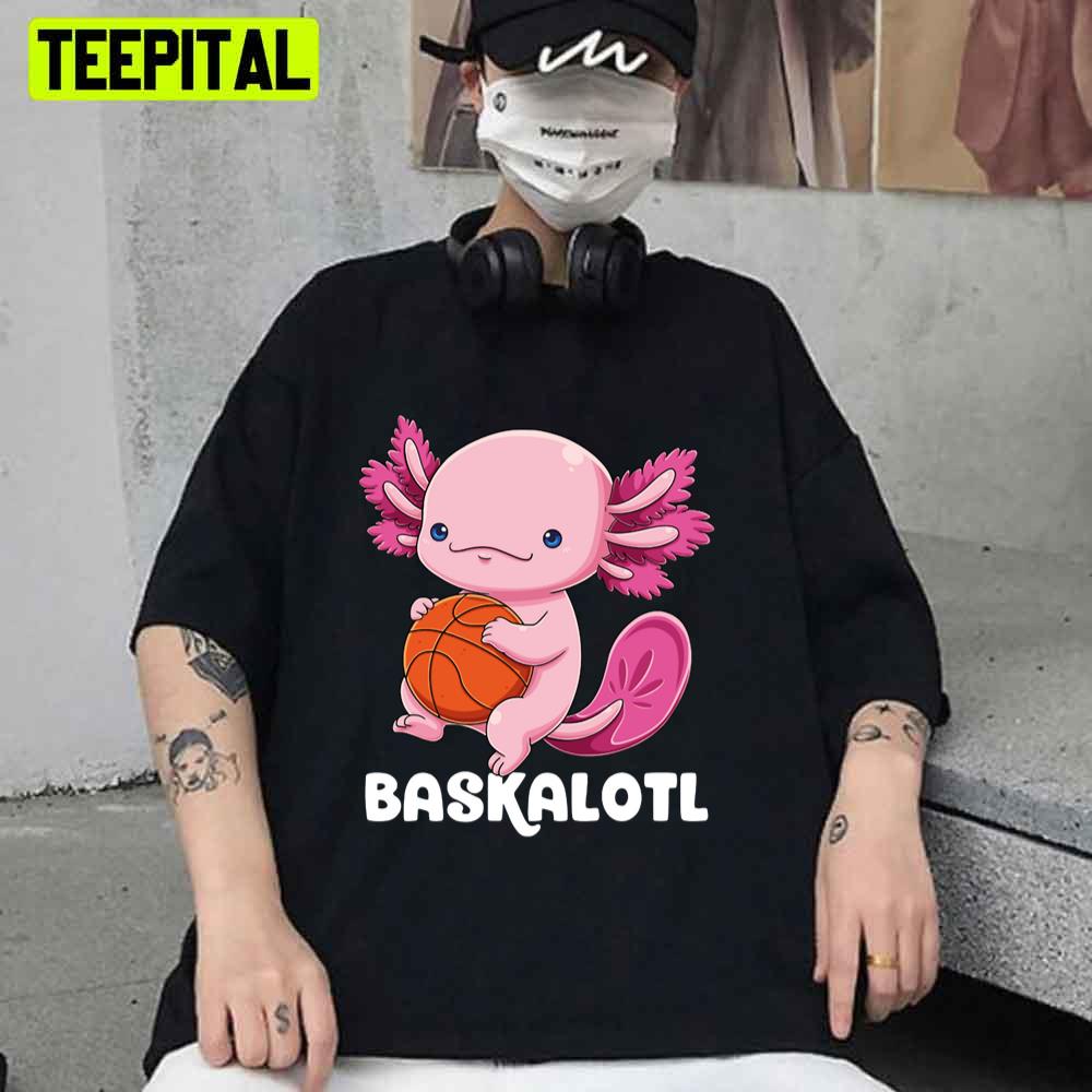 Axolotl Basketball Player Unisex T-Shirt Axolotl Basketball Player Unisex T-Shirt